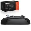 Rear Passenger Smooth Black Exterior Door Handle for 2009 Kia Rio