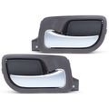 2 Pcs Rear Interior Door Handle for 2006 Honda Accord