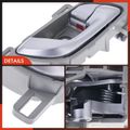 Rear Passenger Pale Gray Interior Door Handle for Honda Civic 12-15