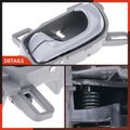 Rear Driver Pale Gray Interior Door Handle for Honda Civic 12-15