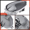 Front Passenger or Rear Passenger Gray Interior Door Handle for 2002 Oldsmobile Bravada