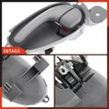 Front Driver or Rear Driver Gray Interior Door Handle for 2009 Chevrolet Trailblazer