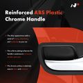 Rear Passenger Chrome & Black Interior Door Handle for 2005 Honda Accord