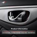 Front Passenger or Rear Passenger Black Chrome Interior Door Handle for 2005 Chrysler 300