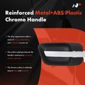 Front Passenger or Rear Passenger Black Chrome Interior Door Handle for 2005 Chrysler 300