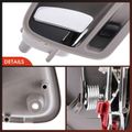 Front Passenger or Rear Passenger Taupe & Chrome Interior Door Handle for 2001 Jeep Grand Cherokee