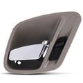 Front Passenger or Rear Passenger Taupe & Chrome Interior Door Handle for 2001 Jeep Grand Cherokee