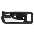 Front Driver Chrome & Black Interior Door Handle for 2007 Buick Allure