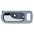 Front Driver Chrome & Light Gray Interior Door Handle for 2007 Buick Allure