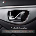 Front Drivear or Rear Driver Black Interior Door Handle for 2007 Honda Fit