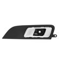 Rear Driver Chrome & Gray Stone Interior Door Handle for 2012 Lincoln MKT