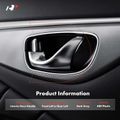 Front Driver or Rear Driver Dark Gray Interior Door Handle for 1997 Kia Sportage