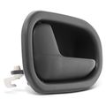 Front Driver or Rear Driver Dark Gray Interior Door Handle for 1997 Kia Sportage