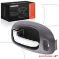 Front Driver Taupe & Chrome Interior Door Handle for 2002 Chrysler Sebring