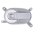 Front Driver Gray with Chrome trim Interior Door Handle for 2005 Nissan Quest