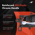 Front Driver or Rear Driver Black & Chrome Interior Door Handle for 2016 Nissan X-Trail