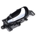 Front Driver or Rear Driver Black & Chrome Interior Door Handle for 2016 Nissan X-Trail