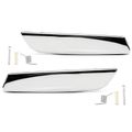 2 Pcs Front & Rear Silver Interior Door Handle for Chevrolet Silverado 1500 GMC