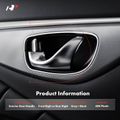 Front Passenger or Rear Passenger Gray Interior Door Handle for 2016 Kia Rio