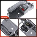 2 Pcs Gray Interior Door Handle for 2008 Toyota Tacoma