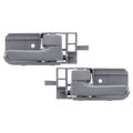 2 Pcs Gray Interior Door Handle for 2008 Toyota Tacoma