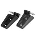 2 Pcs Driver & Passenger Door Hinge for Jeep Wrangler 2007-2017 Wrangler JK 2018