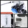 2 Pcs Rear Door Lock Actuator for 2011 Mercedes-Benz E63 AMG