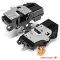 2 Pcs Front Door Lock Actuator for 2009 GMC Sierra 3500 HD