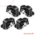 4 Pcs Front & Rear Door Lock Actuator for 2016 BMW 328i GT xDrive