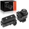 2 Pcs Mirror Switch & Door Lock Switch for 2011 GMC Sierra 2500 HD