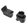 2 Pcs Mirror Switch & Door Lock Switch for 2011 GMC Sierra 2500 HD