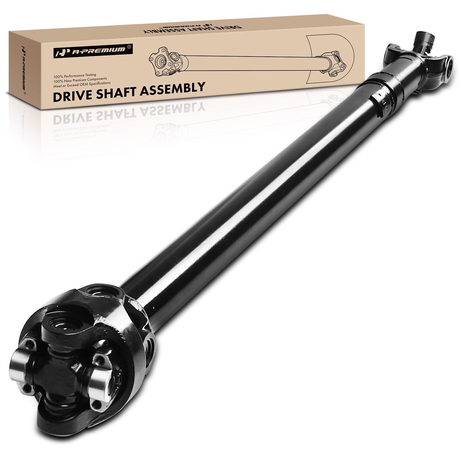 Front Driveshaft Prop Shaft Assembly for Jeep Wrangler TJ 19972002 4.0L 4WD APremium