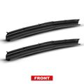 2 Pcs Rear Door Lower Weatherstrip Seal for 2011 Ford F-250 Super Duty