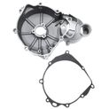 Left Engine Stator Magneto Cover Case with Gasket for Suzuki DRZ400E 2002-2007