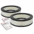 2 Pcs Engine Air Filter for Chevrolet C10 Pickup GMC C15 C1500 Pickup Buick Pontiac