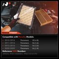 2 Pcs Engine Air Filter for 2014 Porsche Panamera 4.8L V8