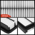 2 Pcs Engine Air Filter for 1993 Mitsubishi Expo