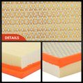 2 Pcs Engine Air Filter for 1996 Pontiac Firebird 3.8L V6