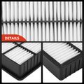 2 Pcs Engine Air Filter for 2000 Mitsubishi Mirage 1.5L l4