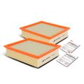 2 Pcs Engine Air Filter for 2002 Mazda B3000