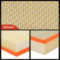 2 Pcs Engine Air Filter for 2002 Mazda B3000