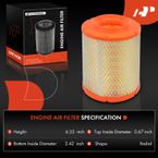 Engine Air Filter for Dodge Neon 2000-2005 SX 2.0 2003-2005 Chrysler Plymouth
