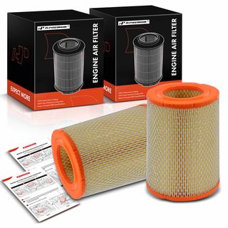 2 Pcs Engine Air Filter for Chevrolet Trailblazer 2002-2009 GMC Envoy Saab Buick