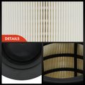 2 Pcs Engine Air Filter for 2007 Hummer H3 3.7L l5