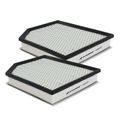 2 Pcs Engine Air Filter for 2018 Jeep Grand Cherokee