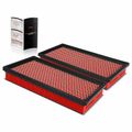 2 Pcs High Performance Engine Air Filter for 2000 Chevrolet Blazer 4.3L V6