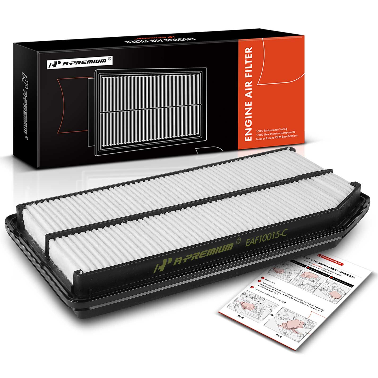 Engine Air Filter with Flexible Panel for Honda Ridgeline 20062014 V6