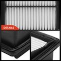 2 Pcs Engine Air Filter with Rigid Panel for 2007 Honda Fit 1.5L l4