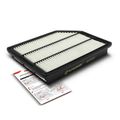 Engine Air Filter with Rigid Panel for 2008 Hyundai Veracruz