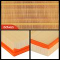 2 Pcs Engine Air Filter for 2006 BMW 650i 4.8L V8